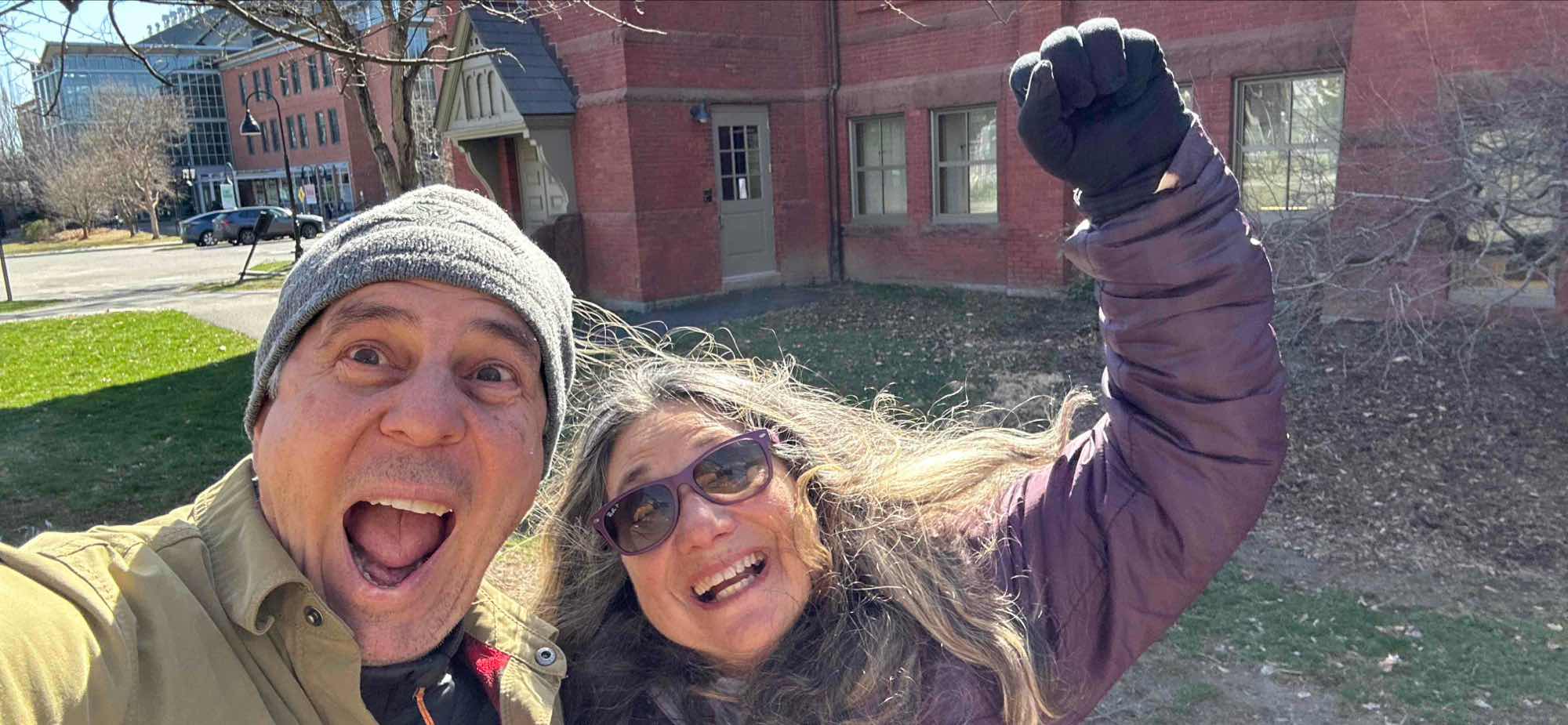 Northampton Massachusetts Ghost Tour scavenger hunt photos