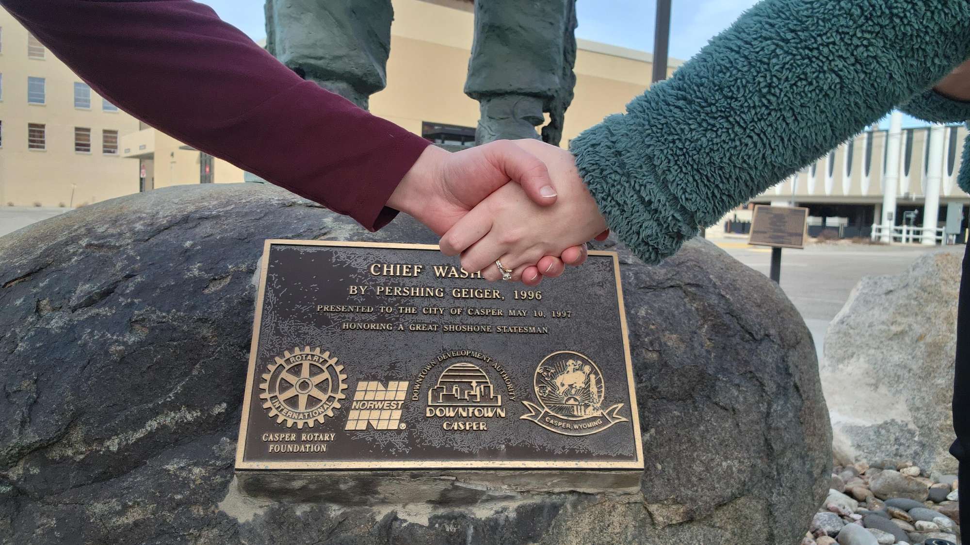 Casper Ghost Tour scavenger hunt photos