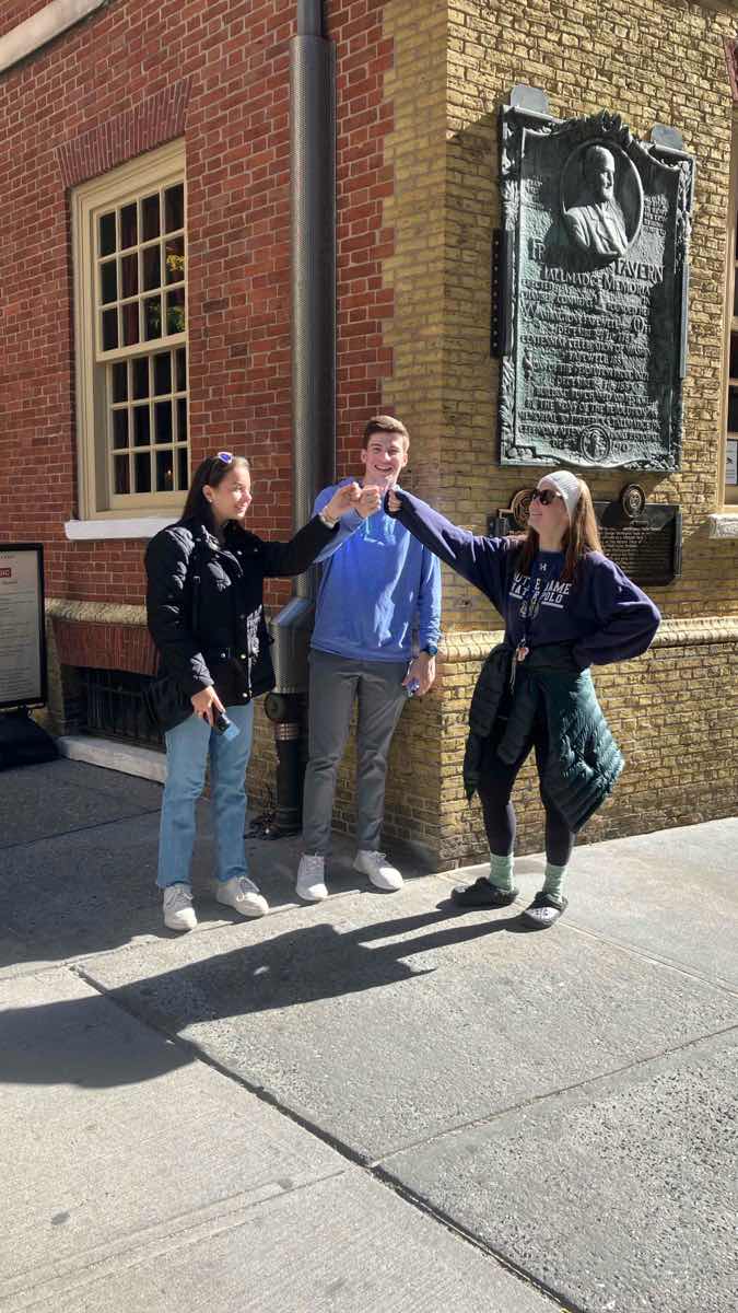 Foto della caccia al tesoro nel centro di New York