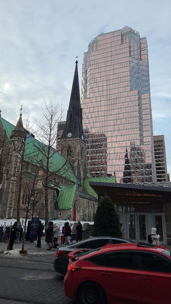 モントリオール オーディオツアーのスカベンジャーハント写真