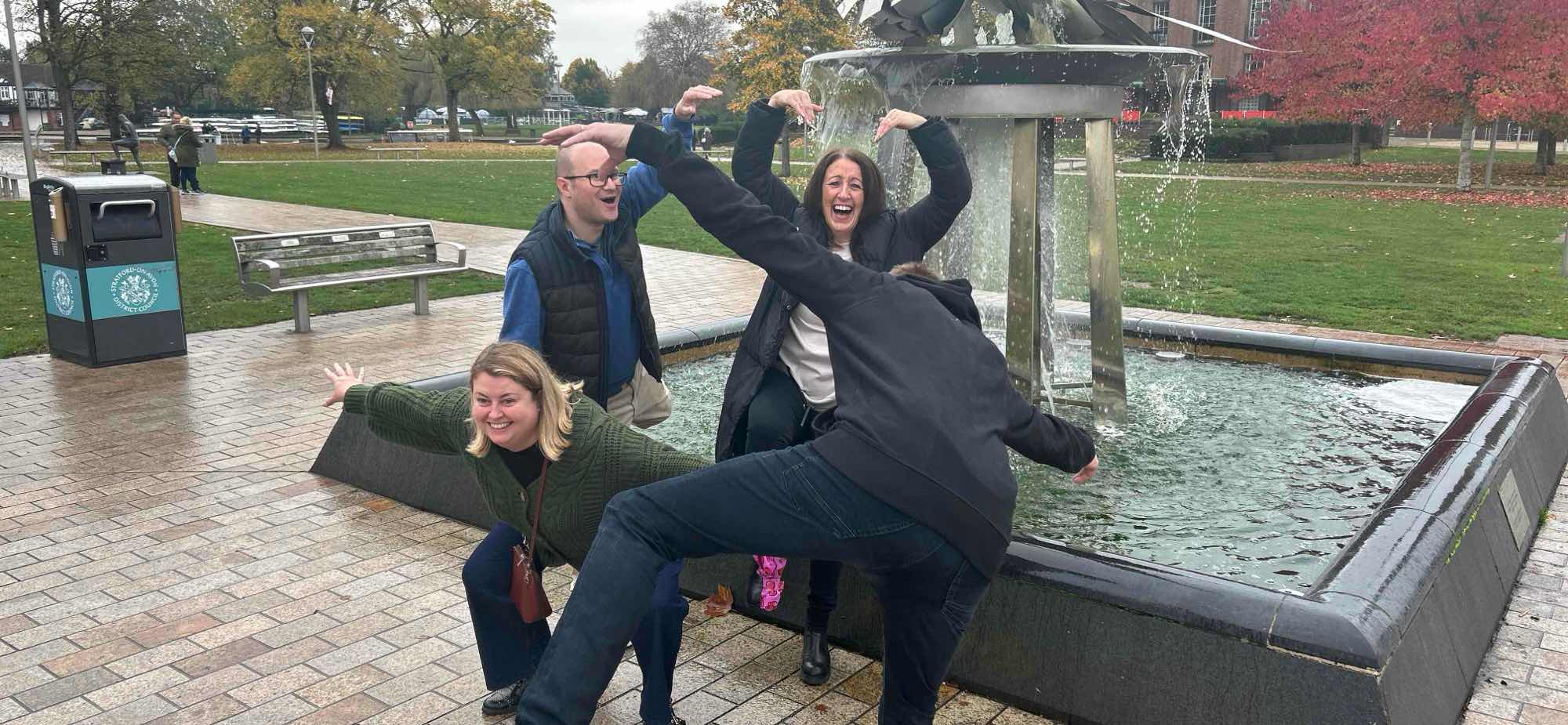 skattjakt f&ouml;r teambuilding