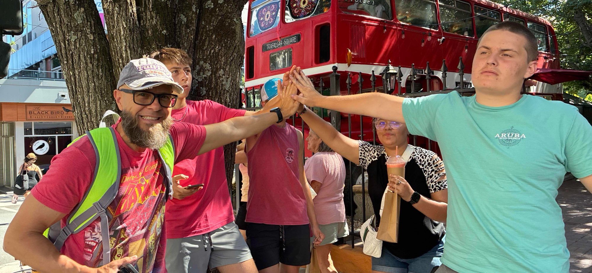 애슈빌 유령 투어 스캐빈저 헌트 사진