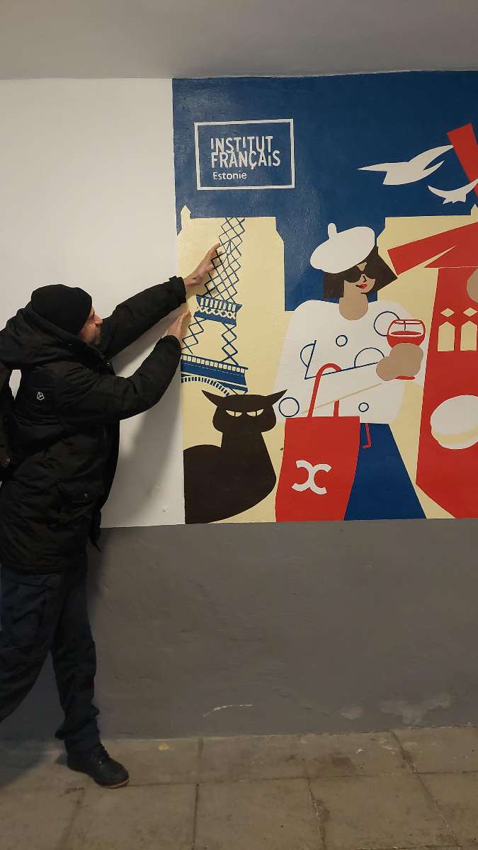 Tallinn Ghost Tour scavenger hunt photos