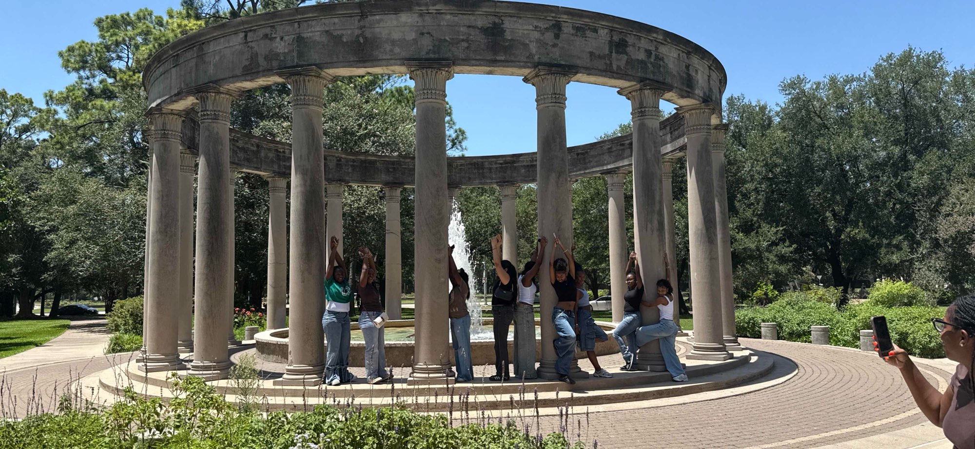 Houston Art Walk scavenger hunt photos