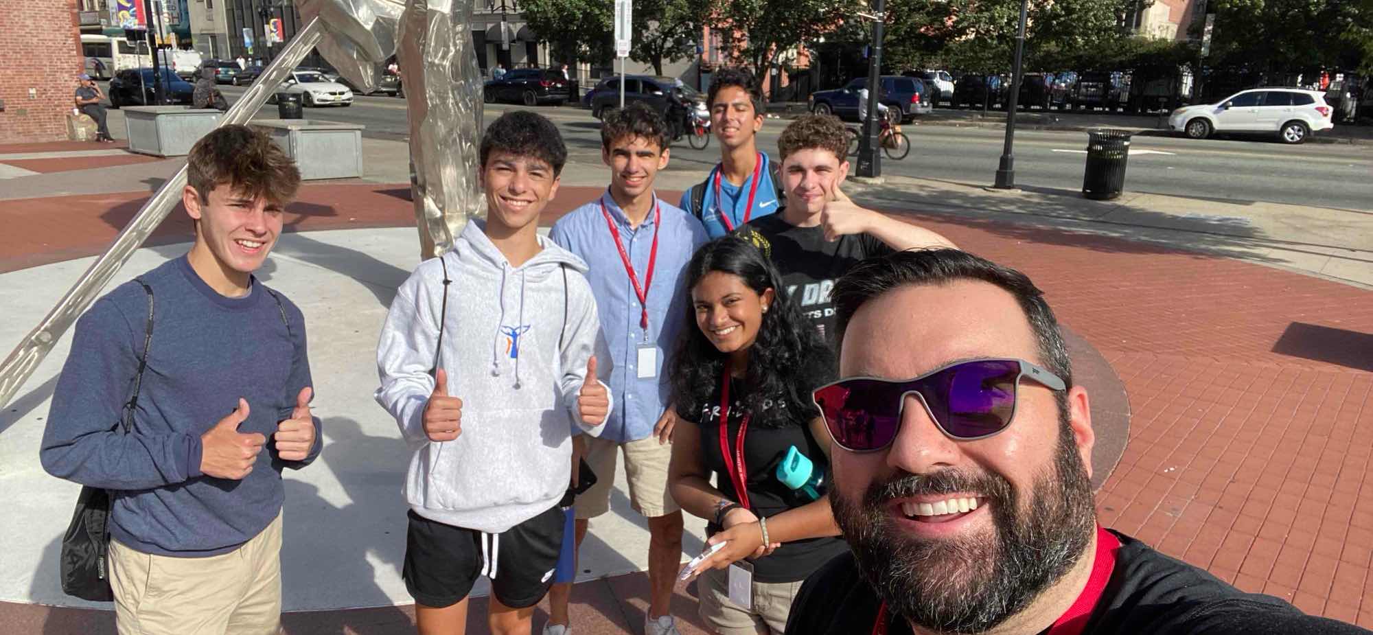 ニューアーク ニュージャージー ダウンタウン スカベンジャーハント スカベンジャーハント写真