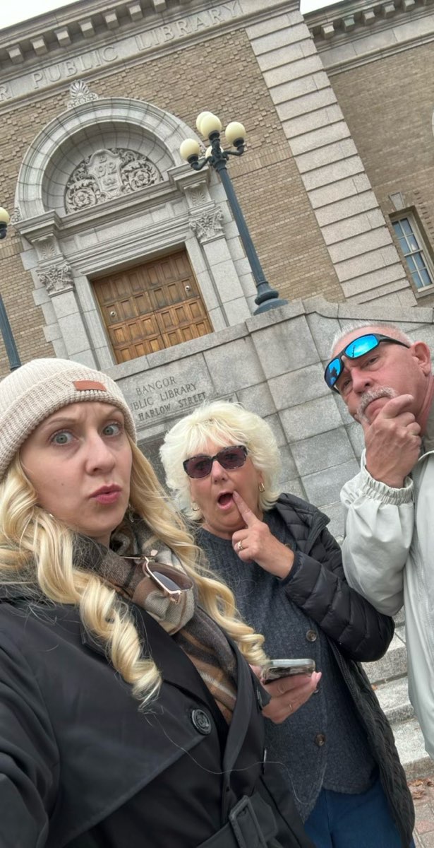 Bangor Maine Scavenger Hunt foton från stadens skattjakt