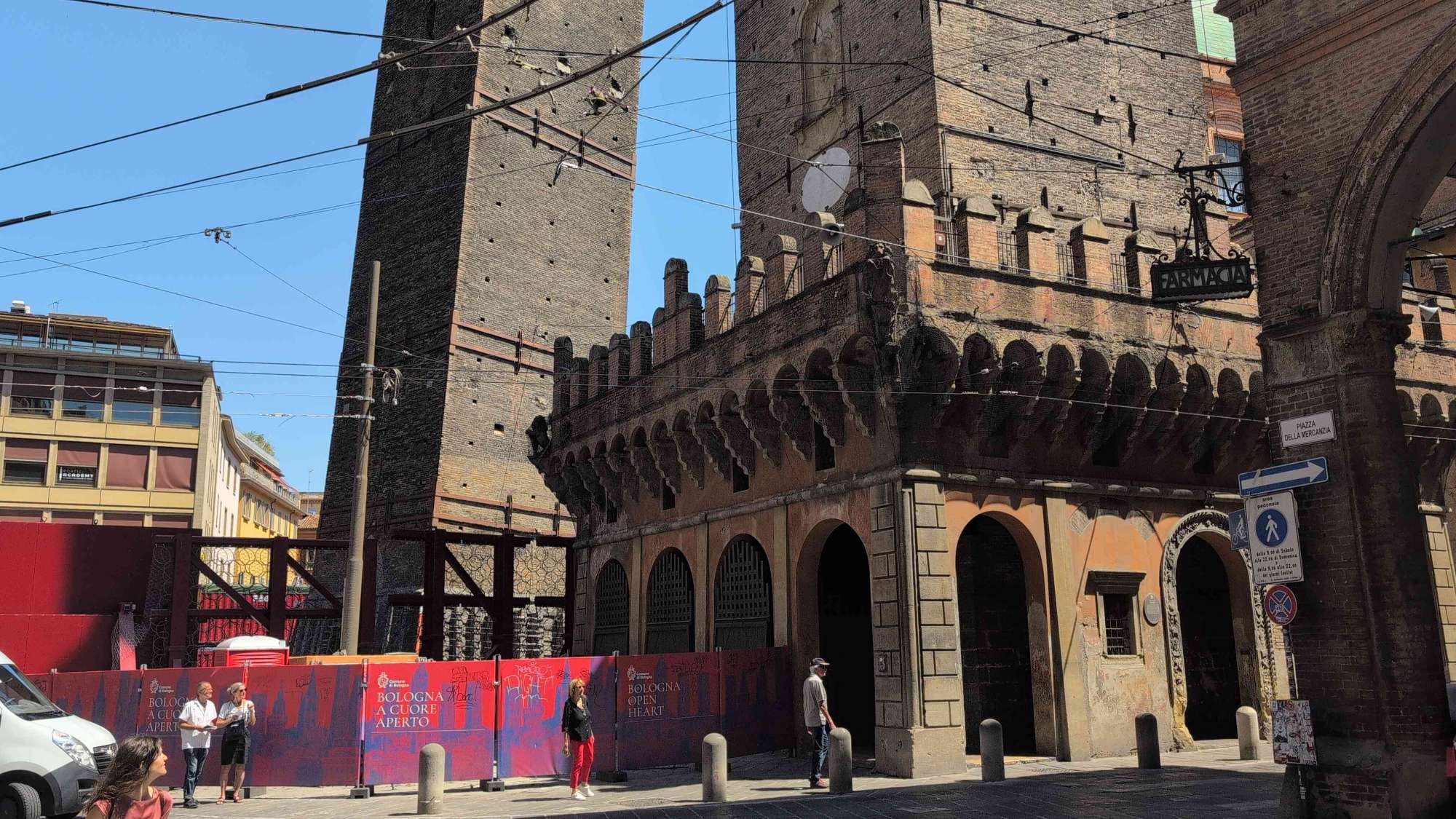 Bologna Audio Tour scavenger hunt photos