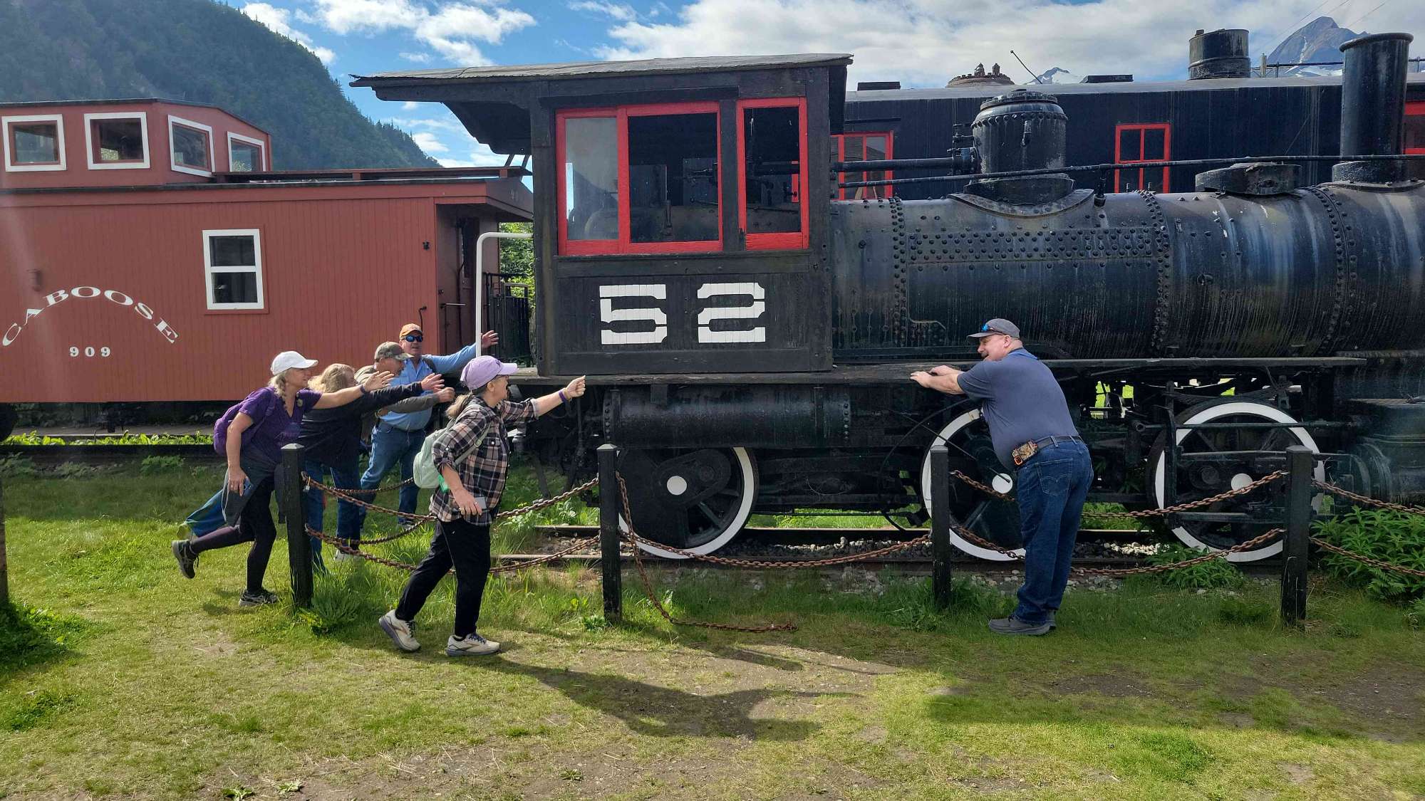 Skagway Scavenger Hunt skattjaktsfoton