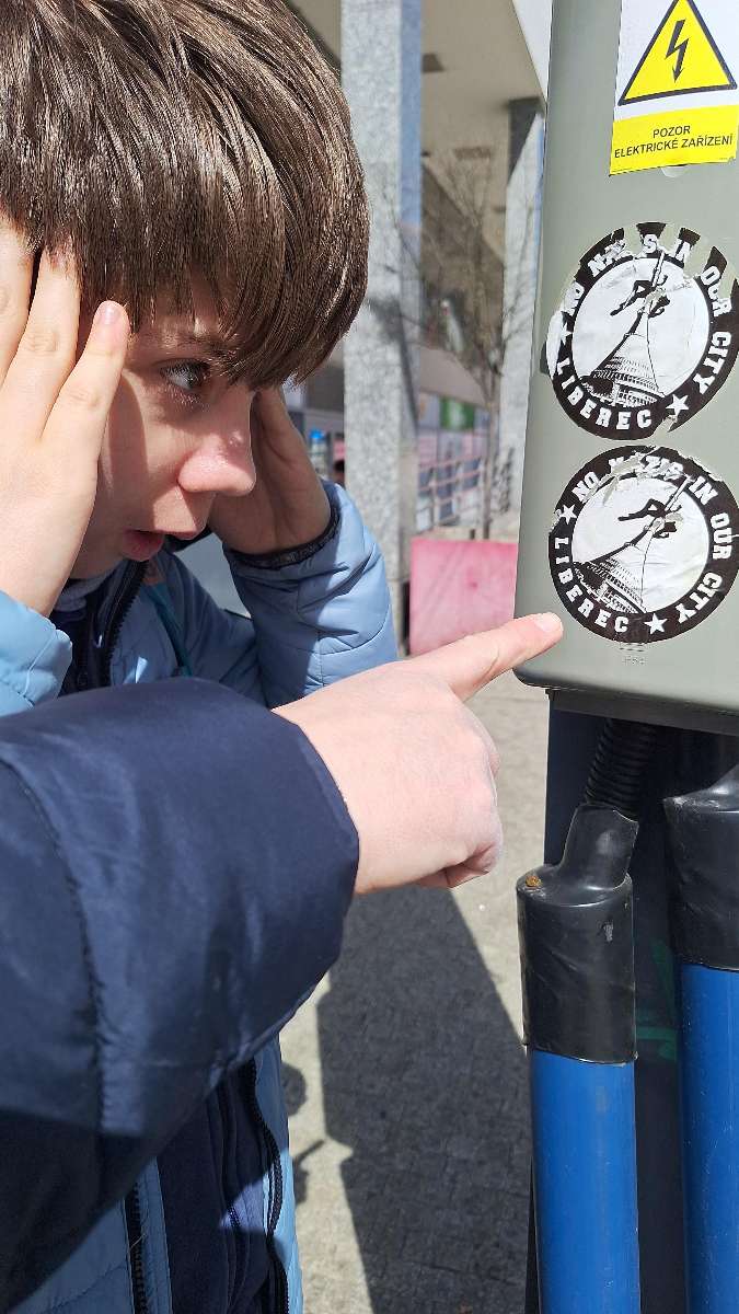 Zdjęcia z gry miejskiej Liberec