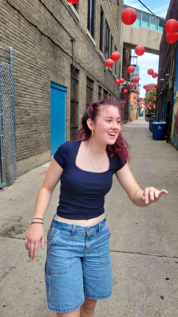 Fort Wayne Art Walk scavenger hunt photos