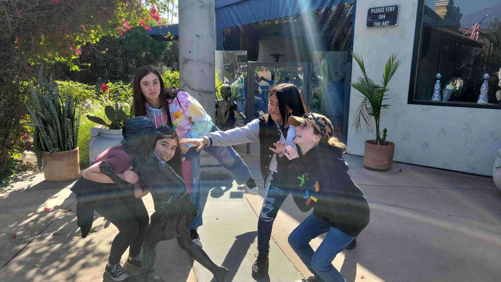 Florence Joyner Olympiad Park Scavenger Hunt scavenger hunt photos