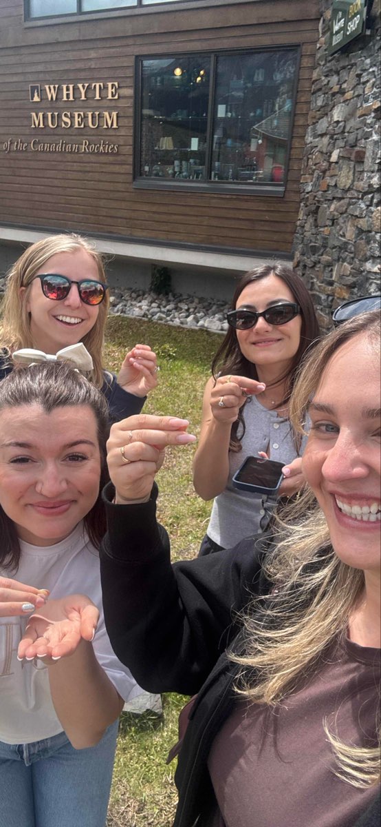 Banff Ghost Tour scavenger hunt photos