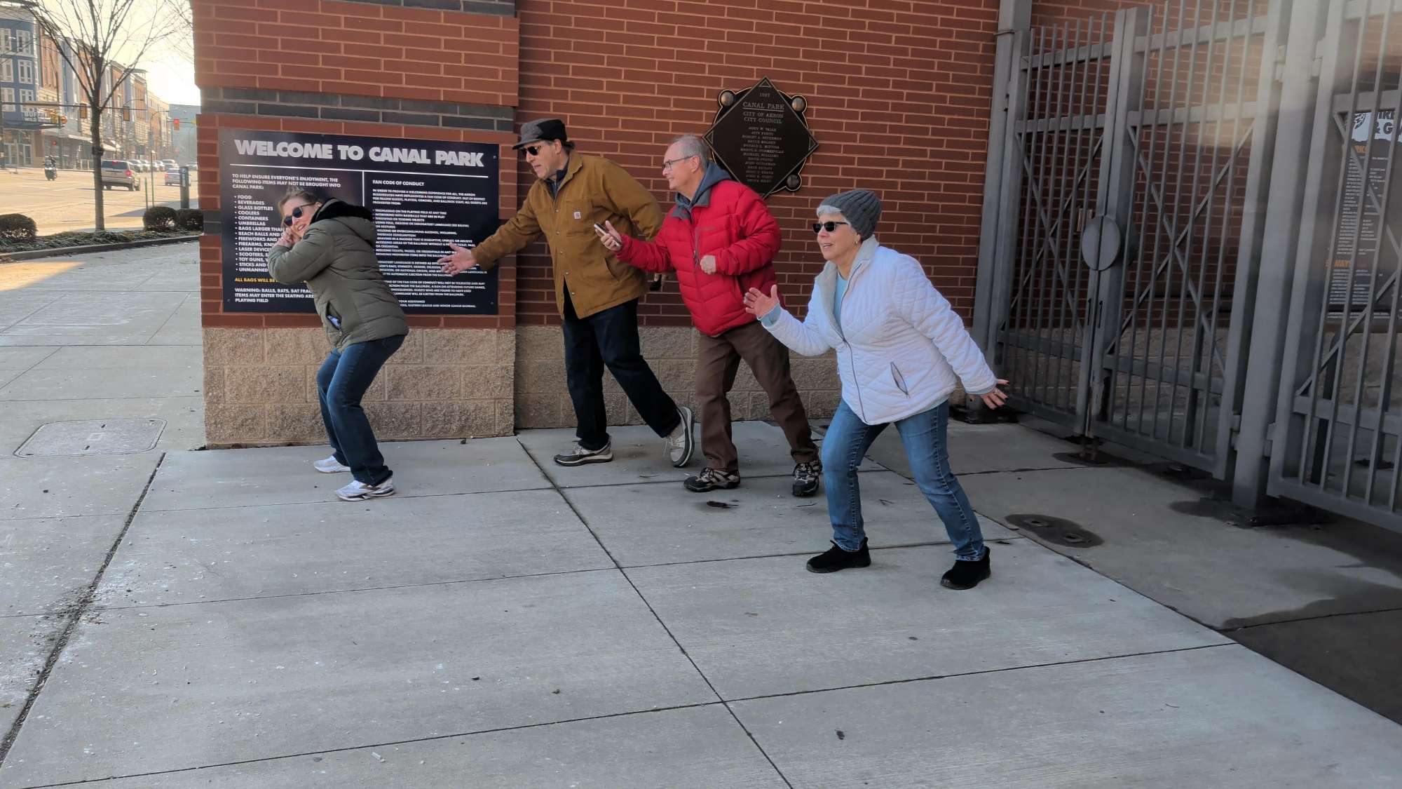 Akron Ghost Tour scavenger hunt photos