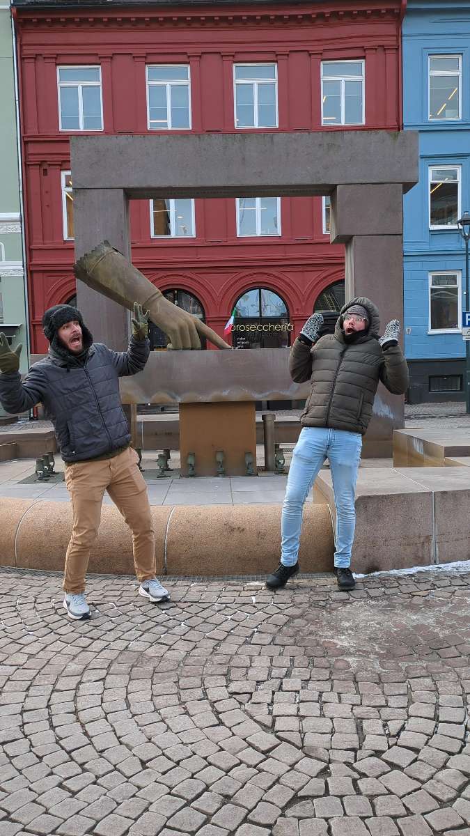 Oslo Ghost Tour scavenger hunt photos