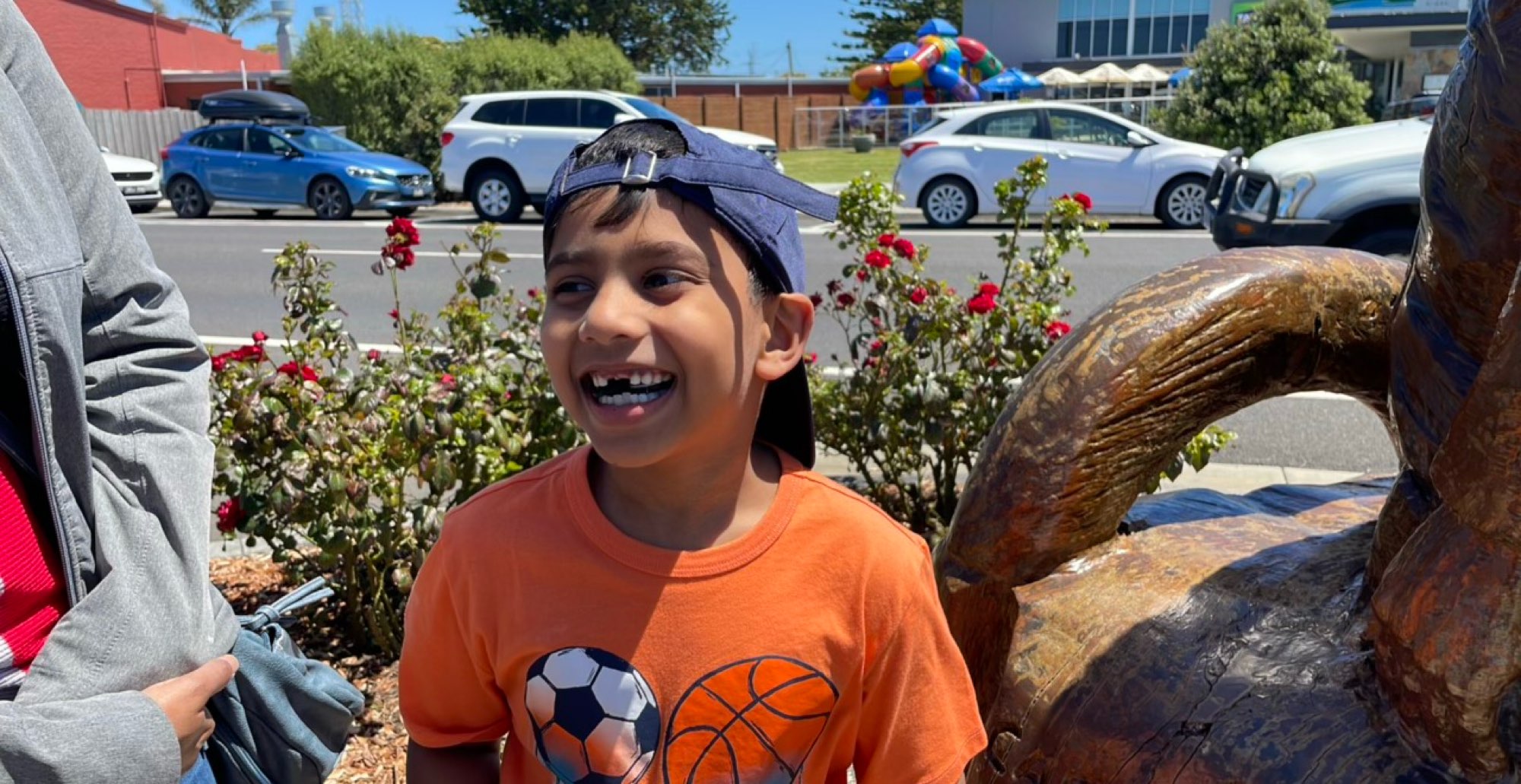 Fotos da ca&ccedil;a ao tesouro em Lakes Entrance