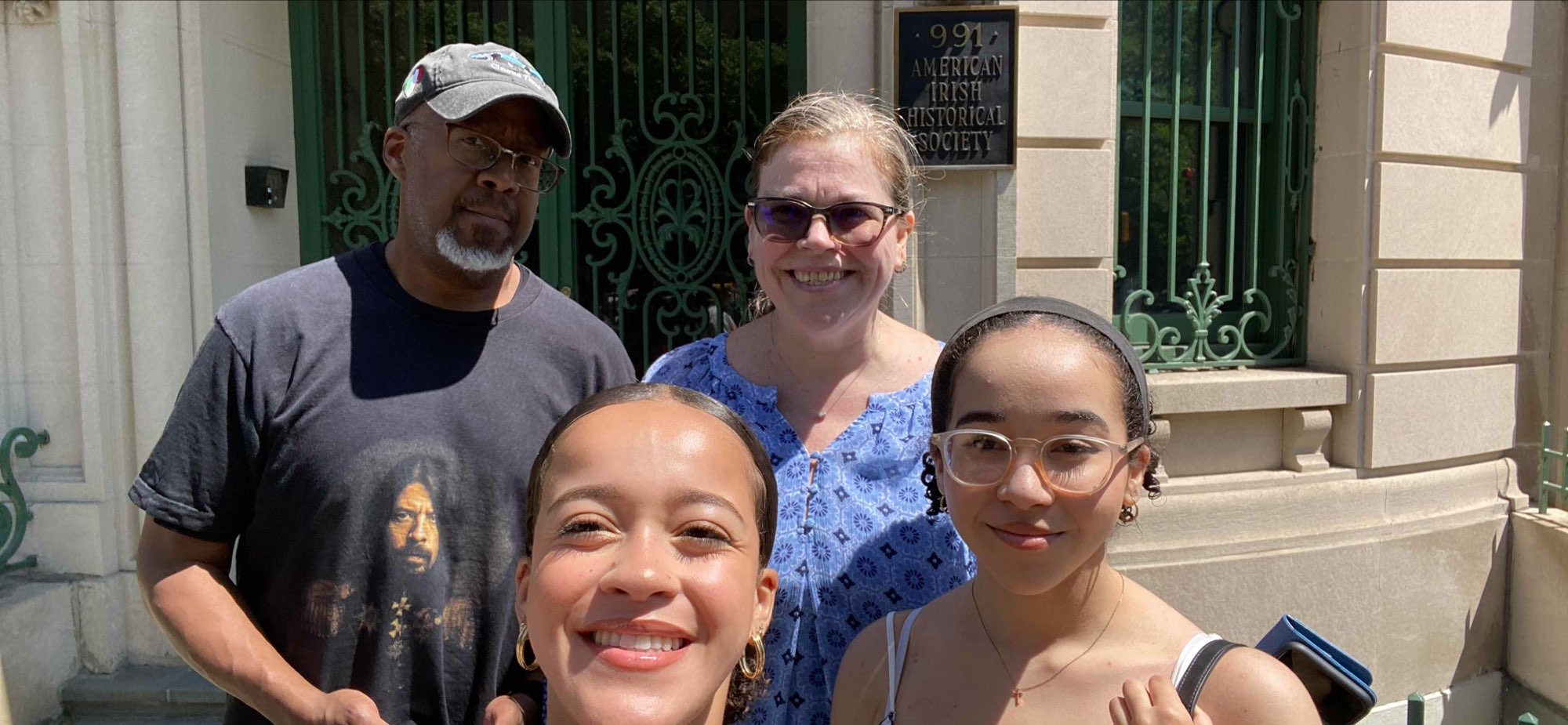 Foto della caccia al tesoro nel centro di New York