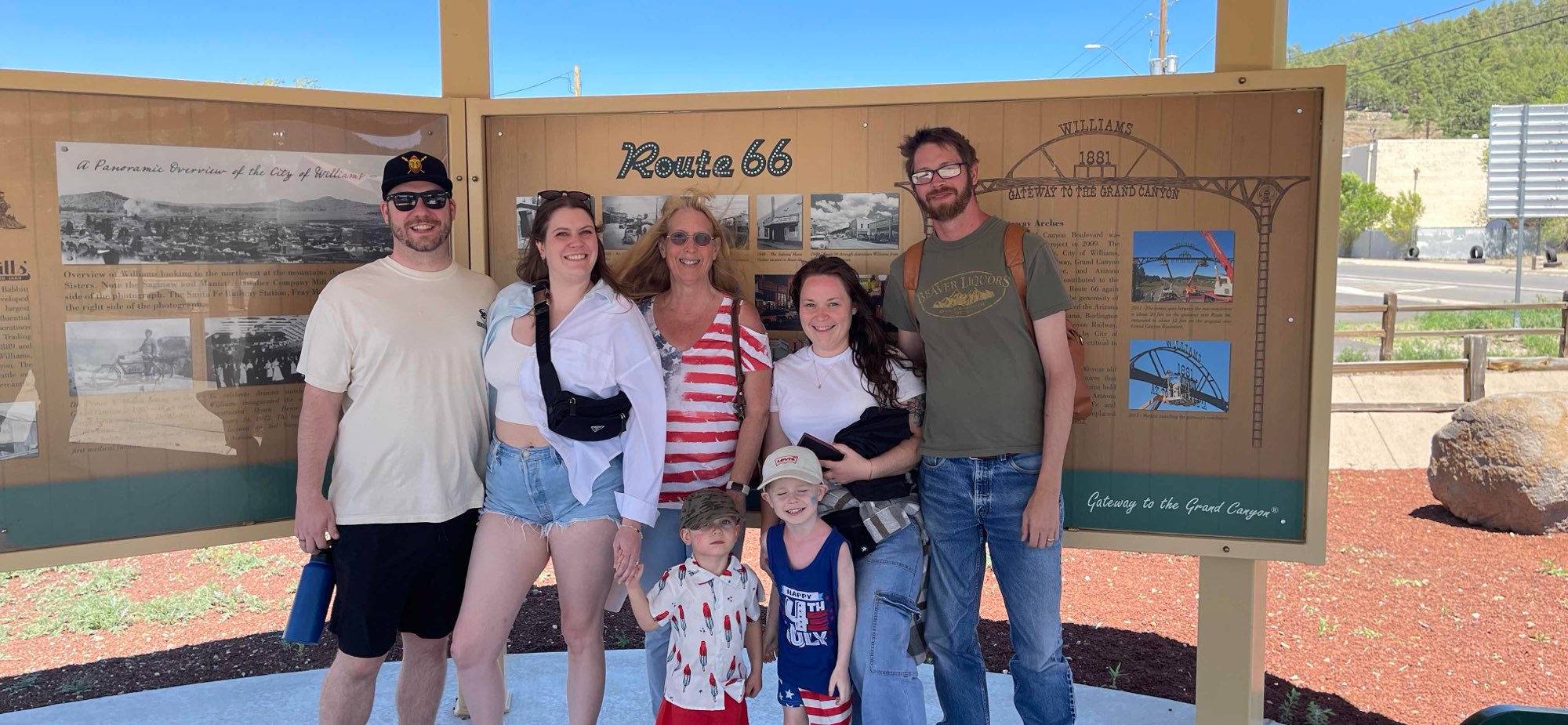 Fotos de la búsqueda del tesoro en Williams