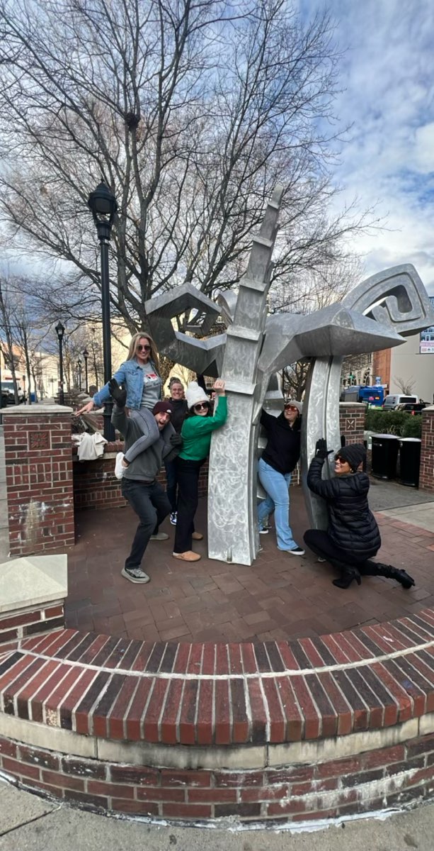 Asheville Ghost Tour scavenger hunt photos