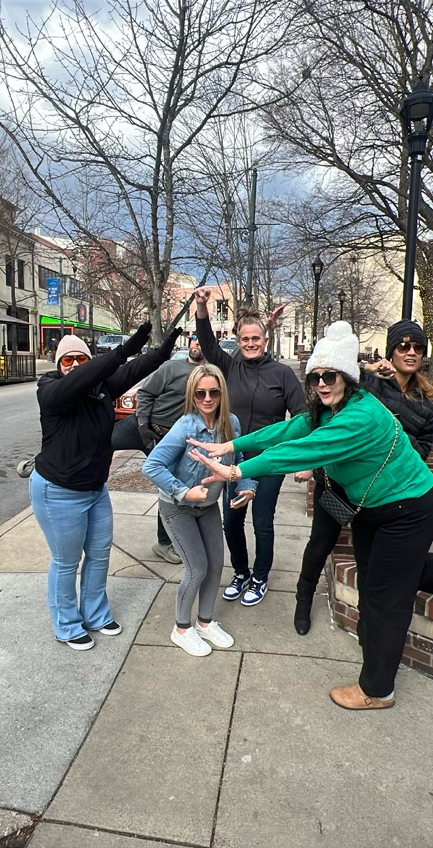 Asheville Ghost Tour scavenger hunt photos