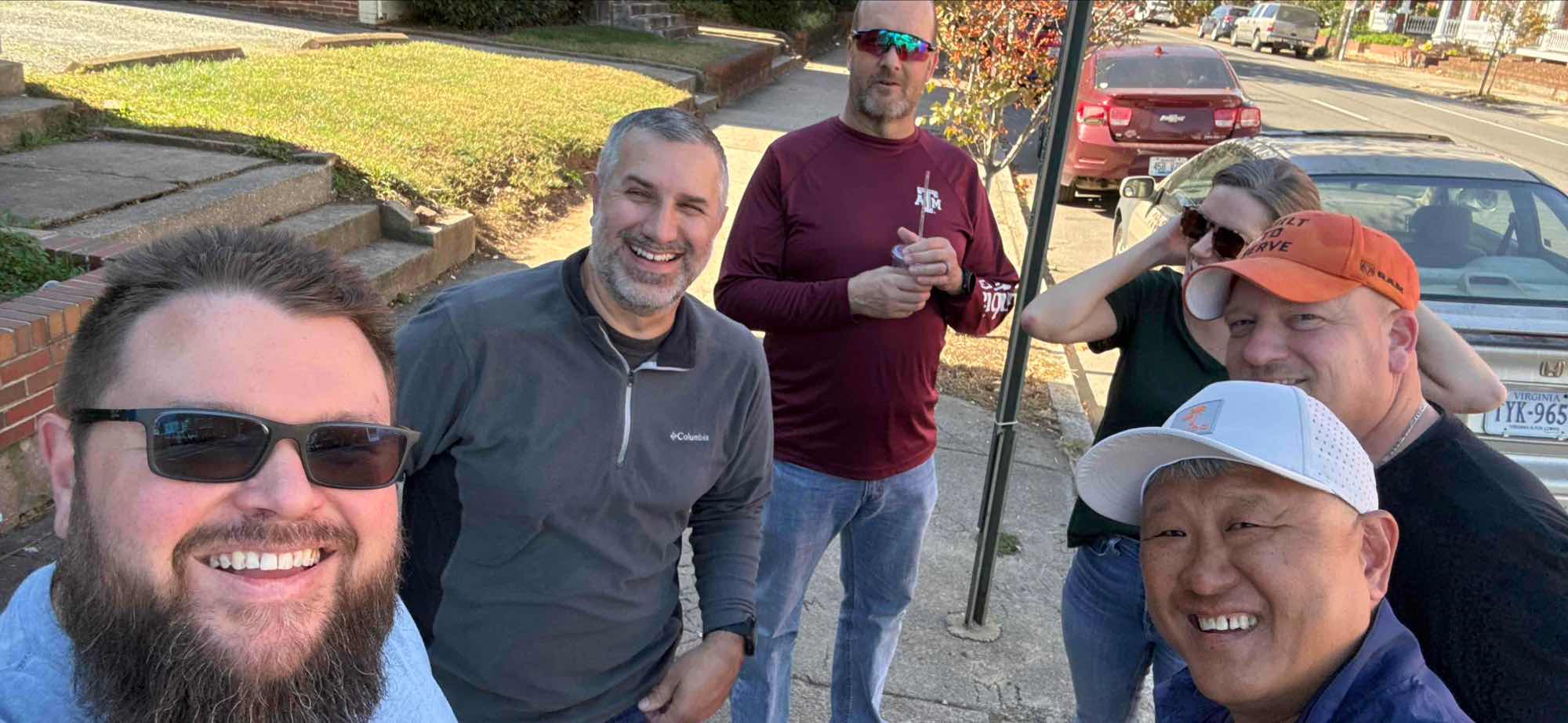 Richmond Virginia Art Walk scavenger hunt photos