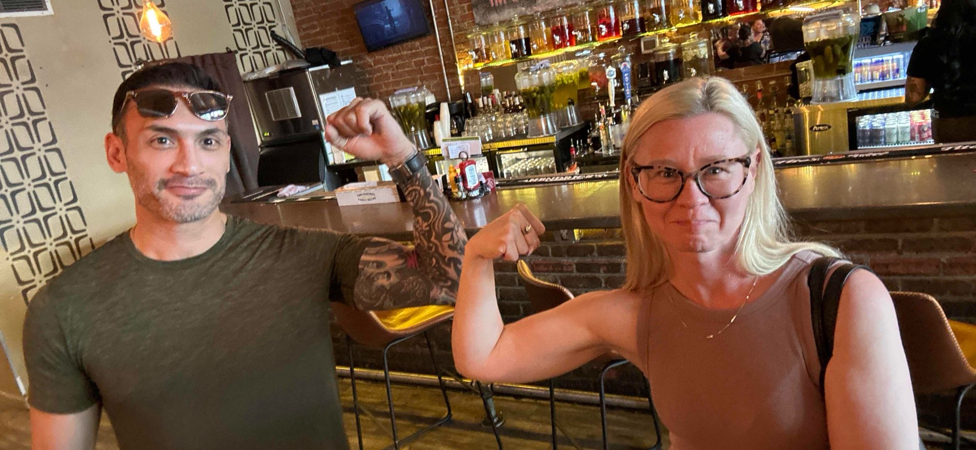 Denver Ghost Tour scavenger hunt photos