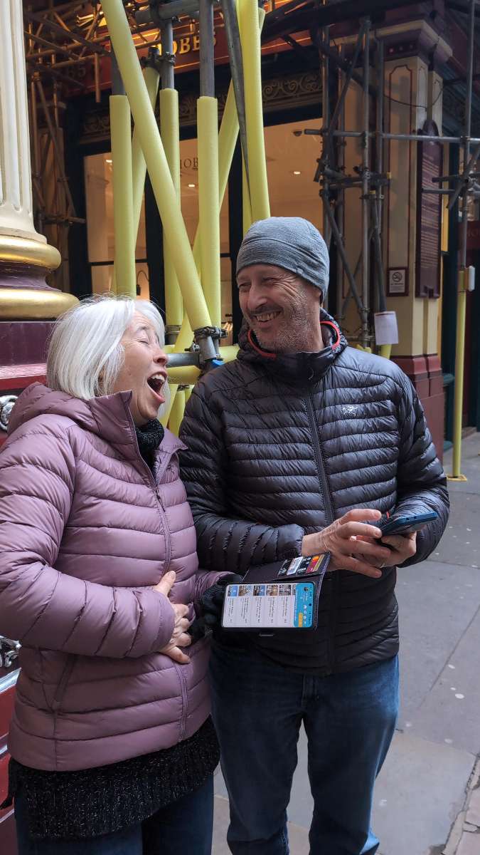 London United Kingdom Audio Tour scavenger hunt photos