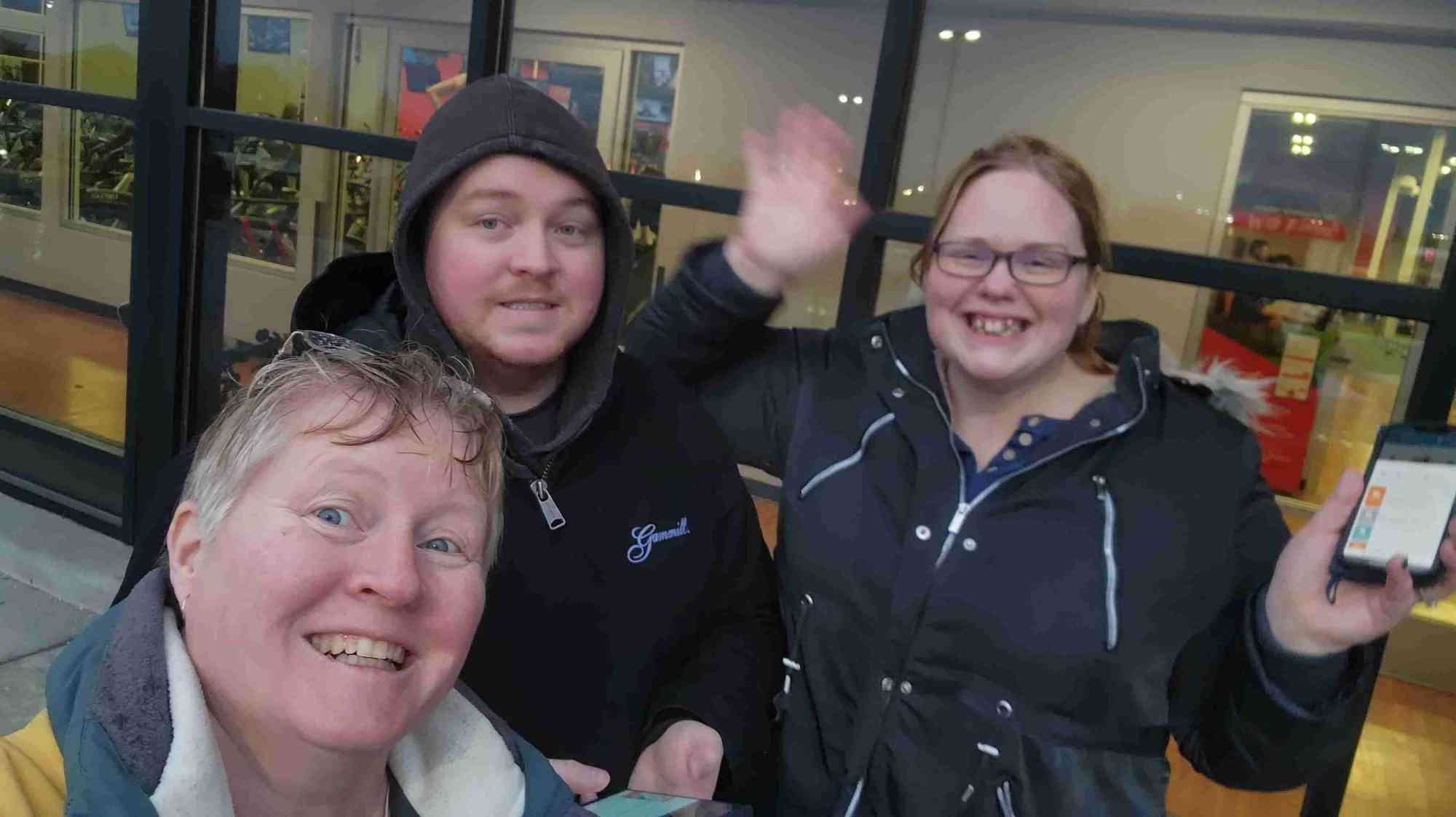 Fotos de la b&uacute;squeda del tesoro en el centro de Riverton&comma; Utah