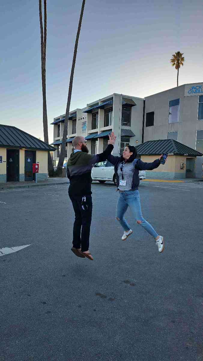 海滨步道寻宝活动照片