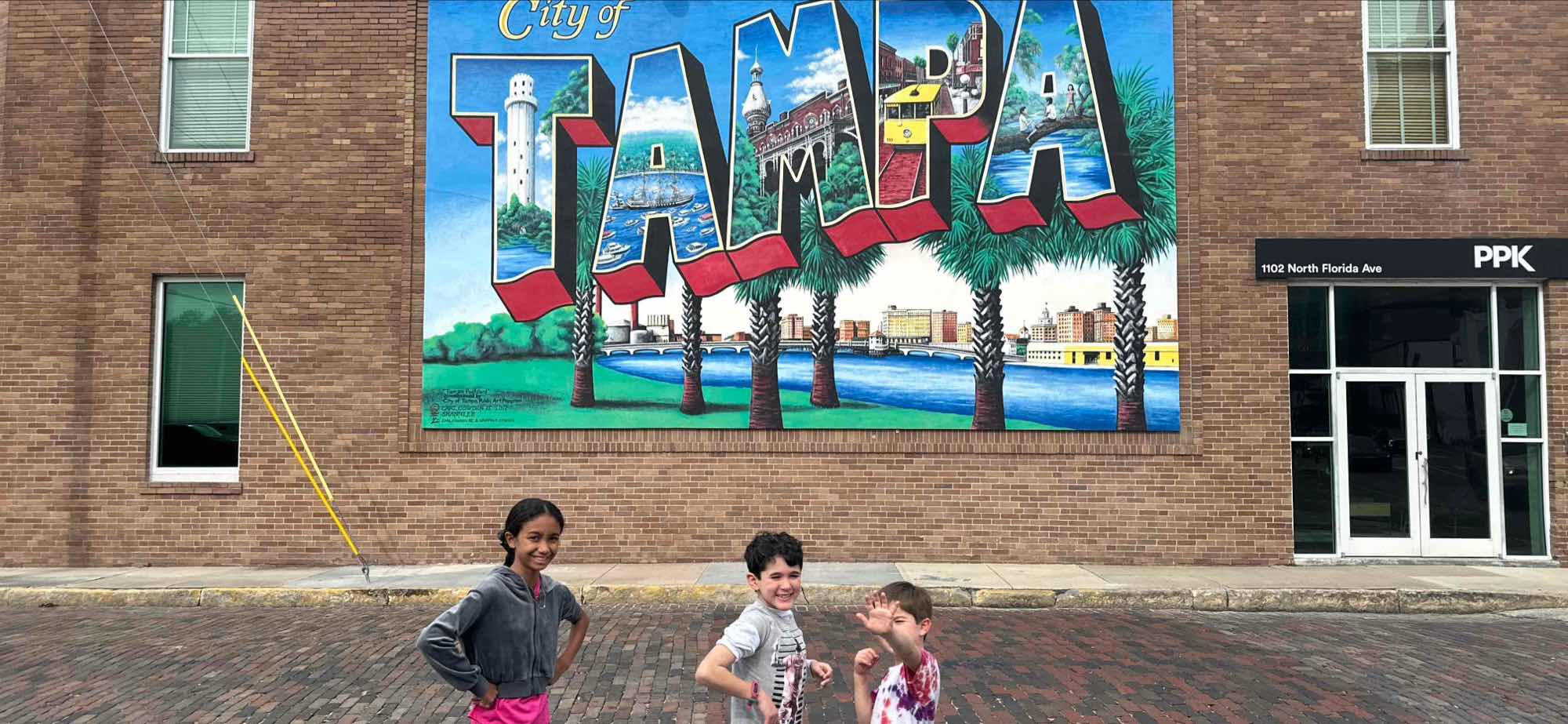 Photos de la chasse au trésor dans le centre-ville de Tampa, Floride