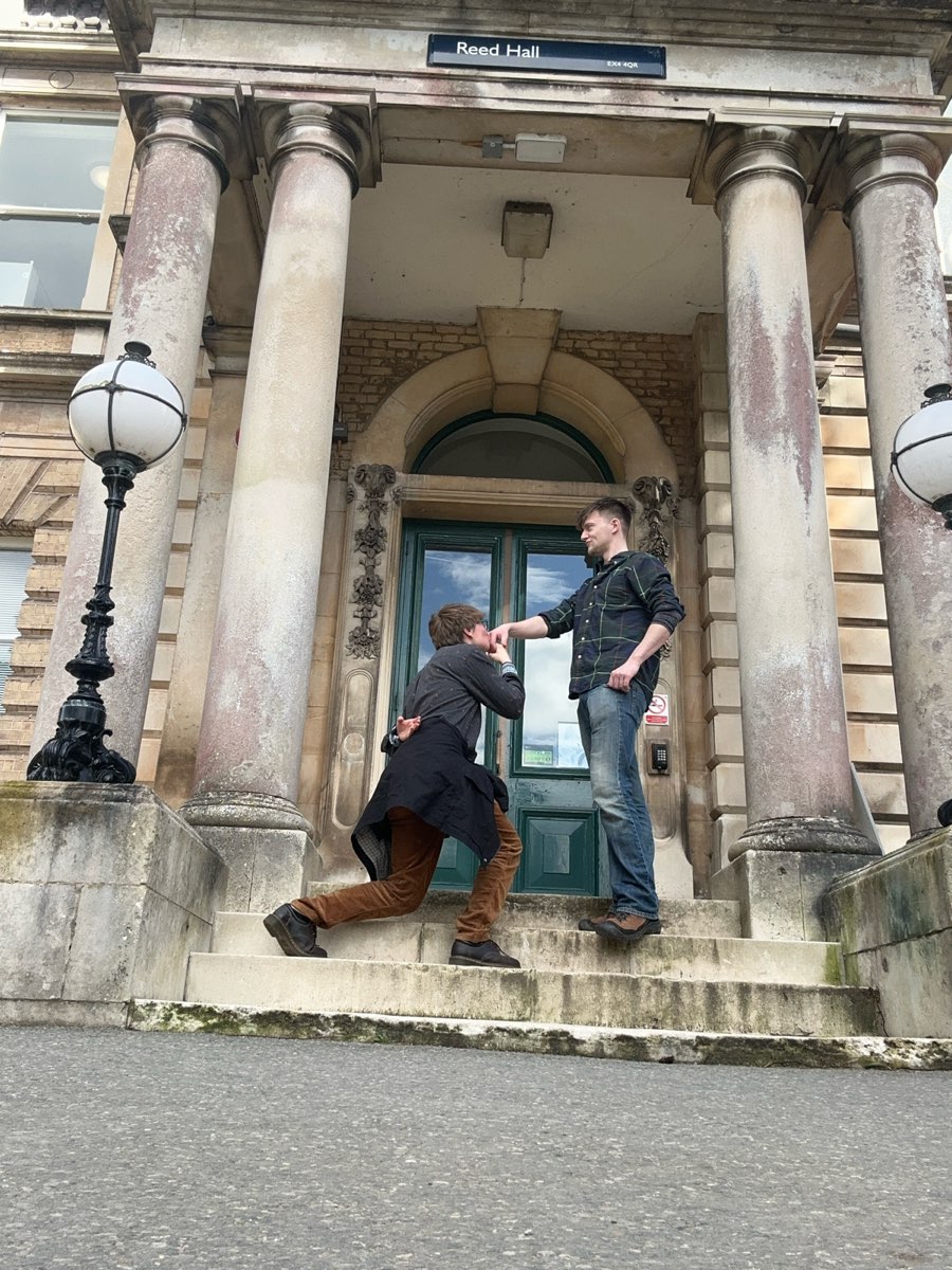 Fotos de la B&uacute;squeda del Tesoro de la Universidad de Exeter