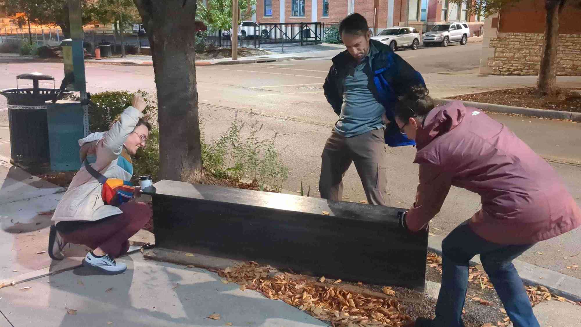 堪萨斯城密苏里州市中心寻宝游戏寻宝游戏照片