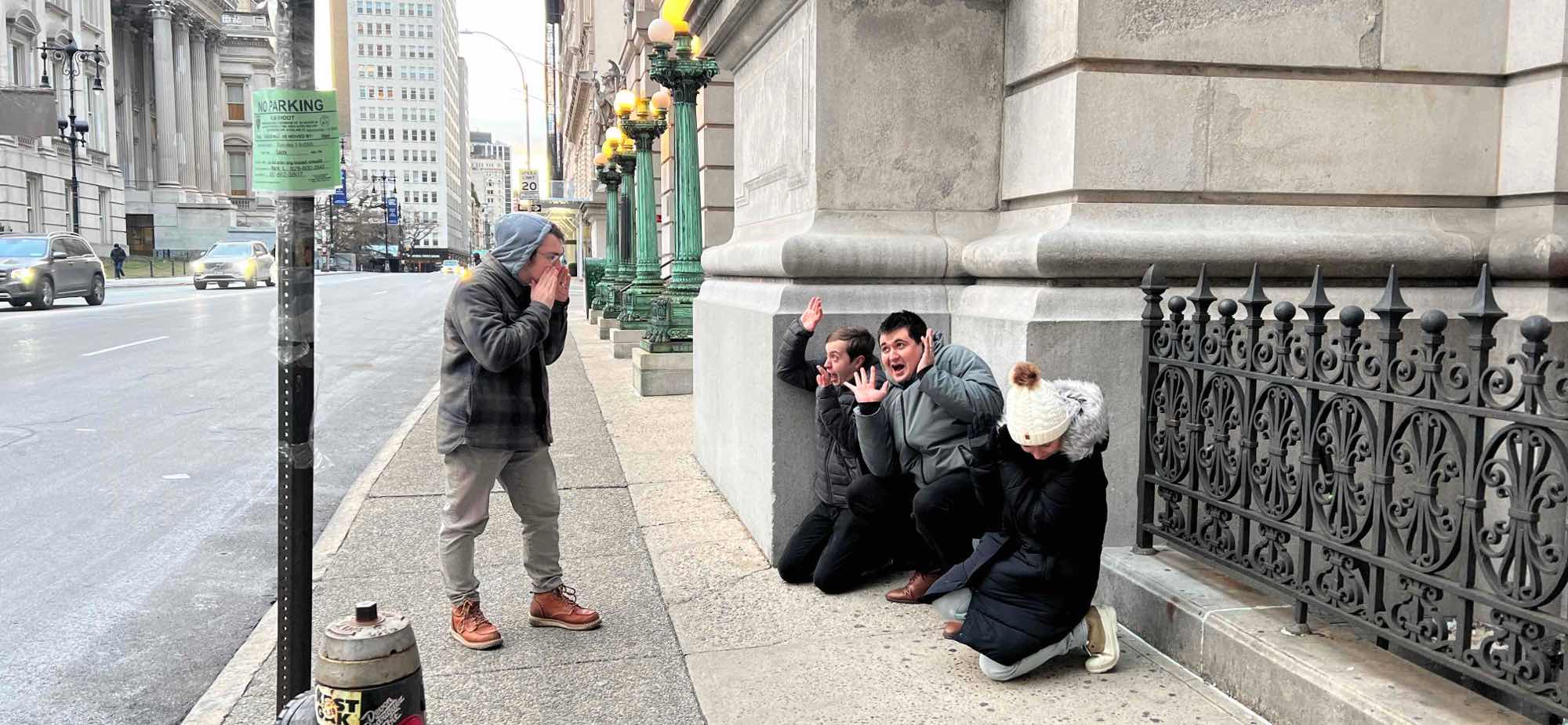 fotos da caça ao tesouro da Caça ao Tesouro no Centro de Nova York