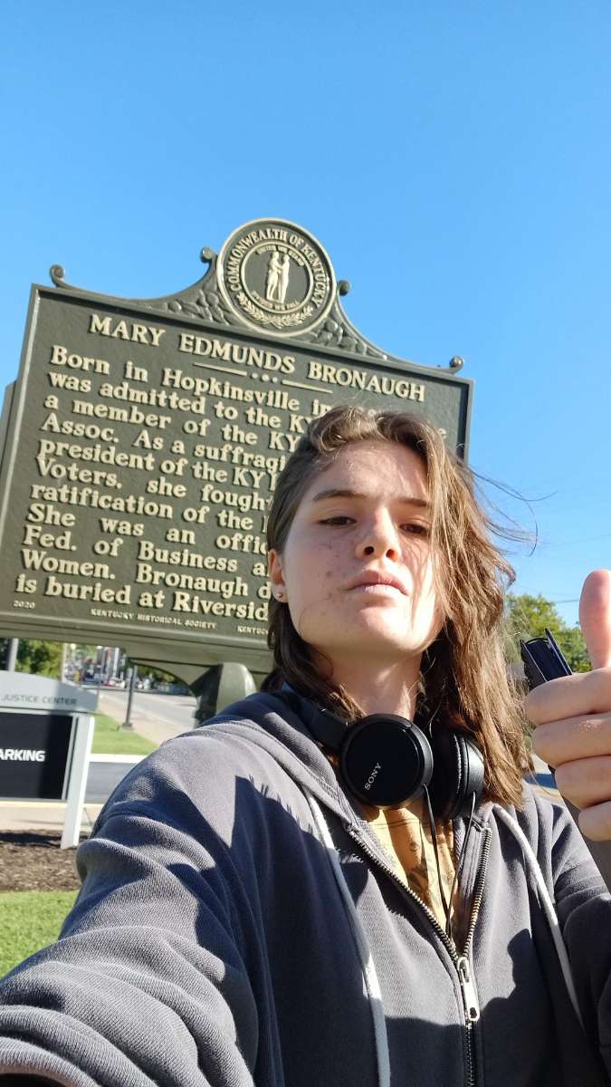 Fotografie z lovu poklad&uring; Hopkinsville