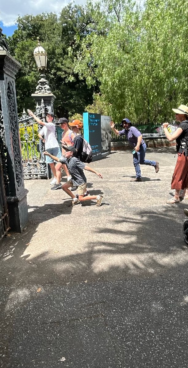 Fotos de la B&uacute;squeda del Tesoro del Jard&iacute;n Bot&aacute;nico de Adelaida