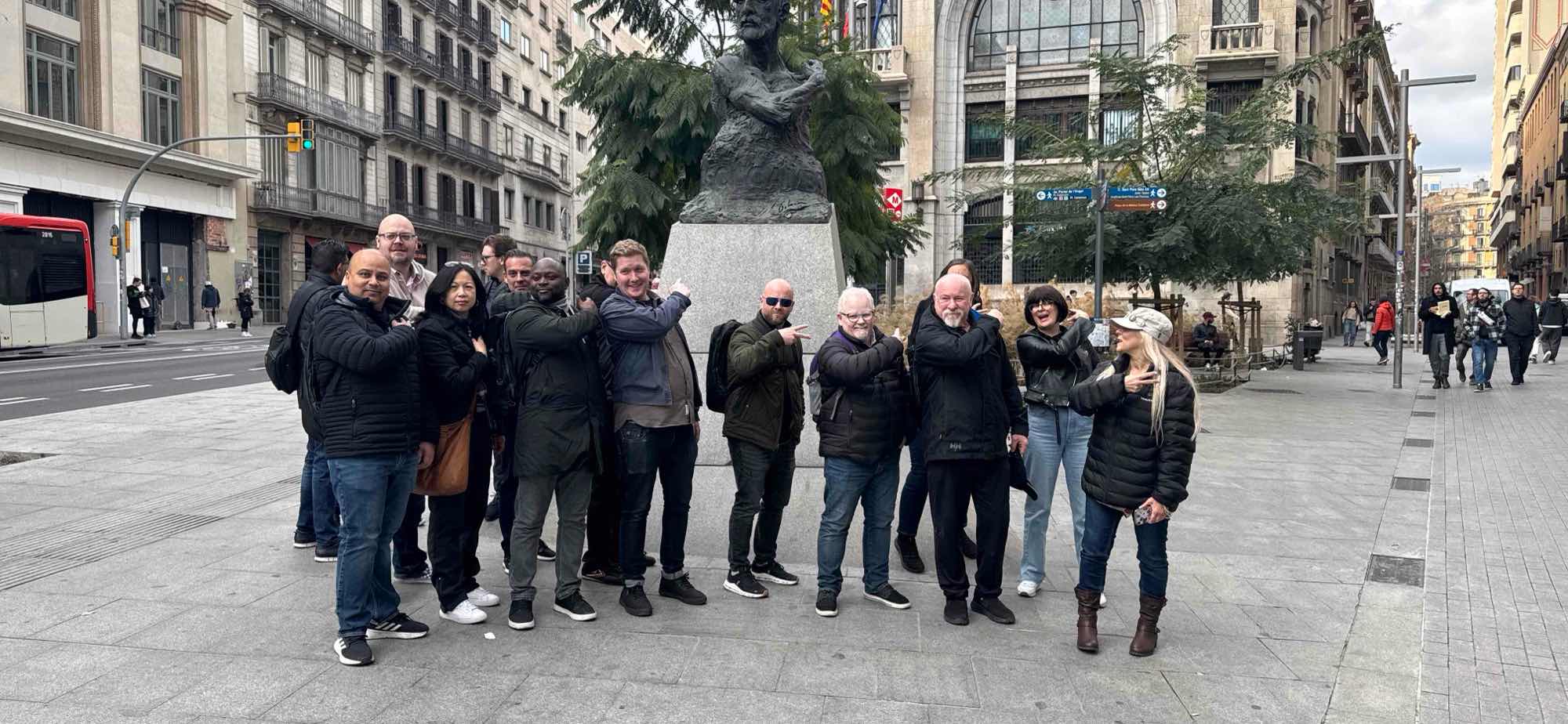 Fotos der Barcelona Geistertour Schnitzeljagd