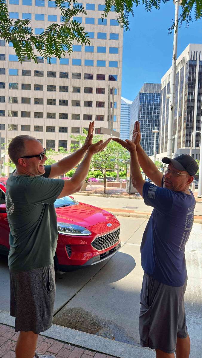 Cleveland Ohio Downtown Scavenger Hunt scavenger hunt photos