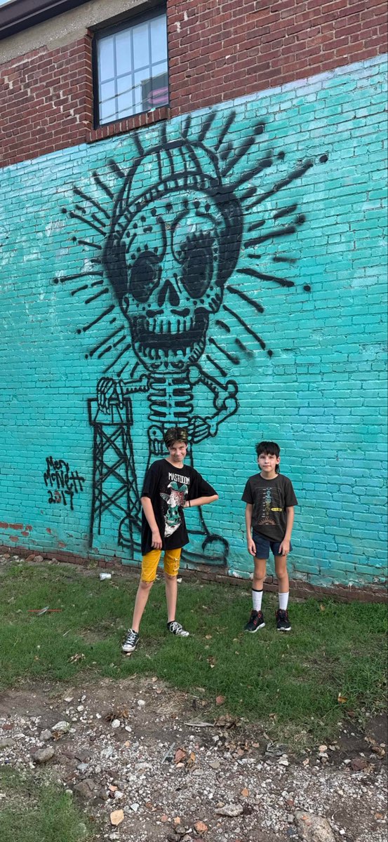 Tulsa Art Walk scavenger hunt photos