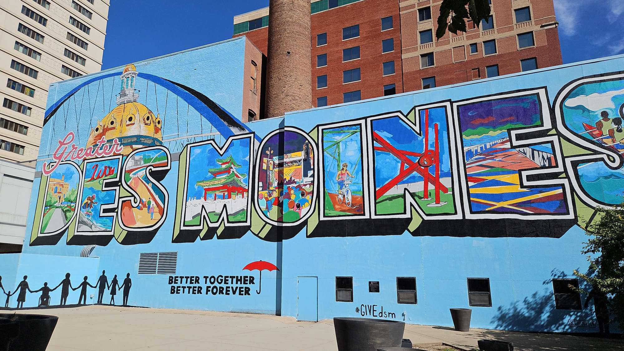 Bilder fra Des Moines Downtown Scavenger Hunt skattejakt