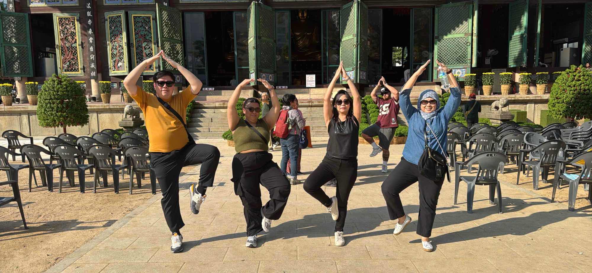 Foto della caccia al tesoro nel centro di Seoul