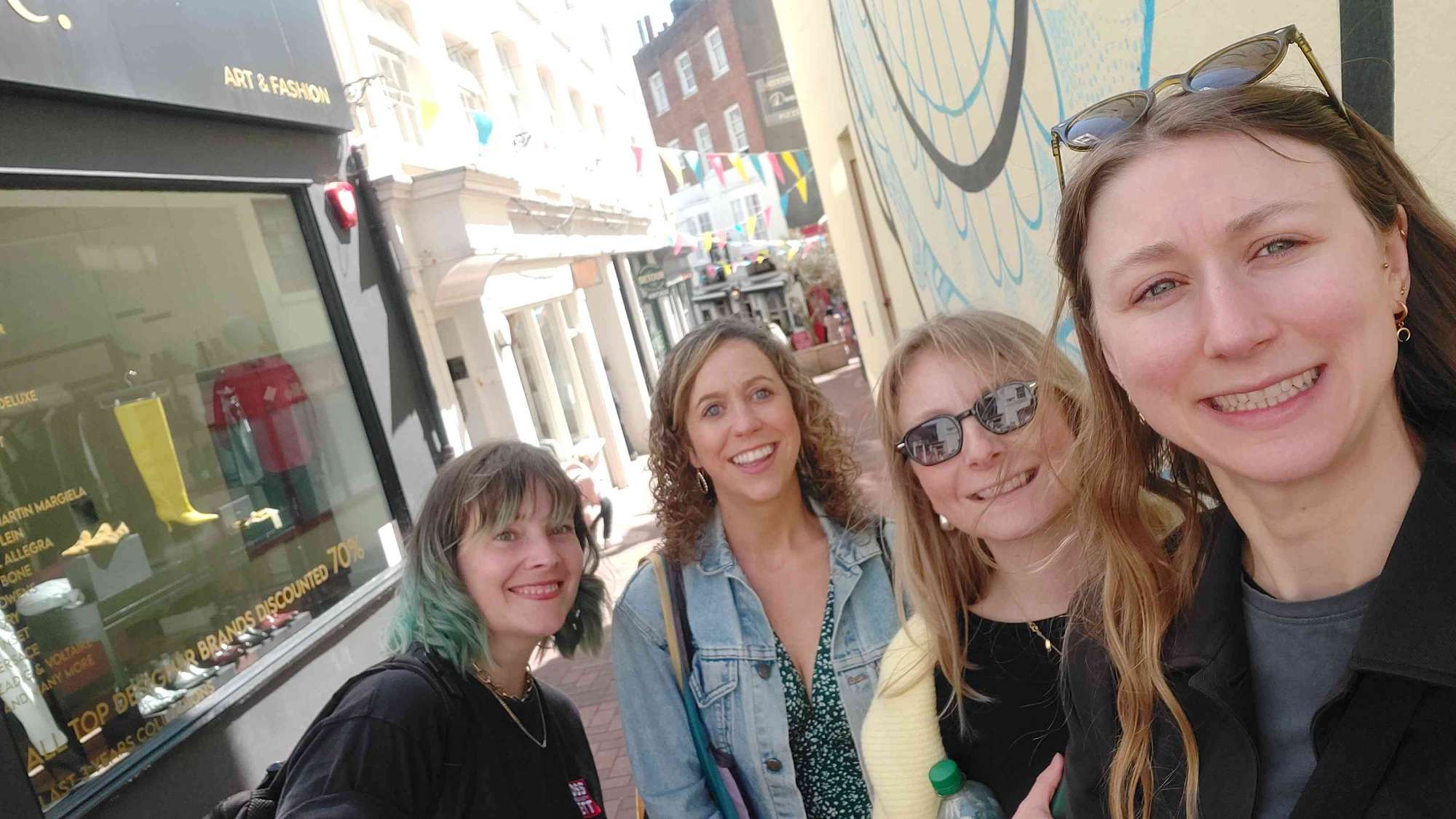 Brighton Ghost Tour scavenger hunt photos