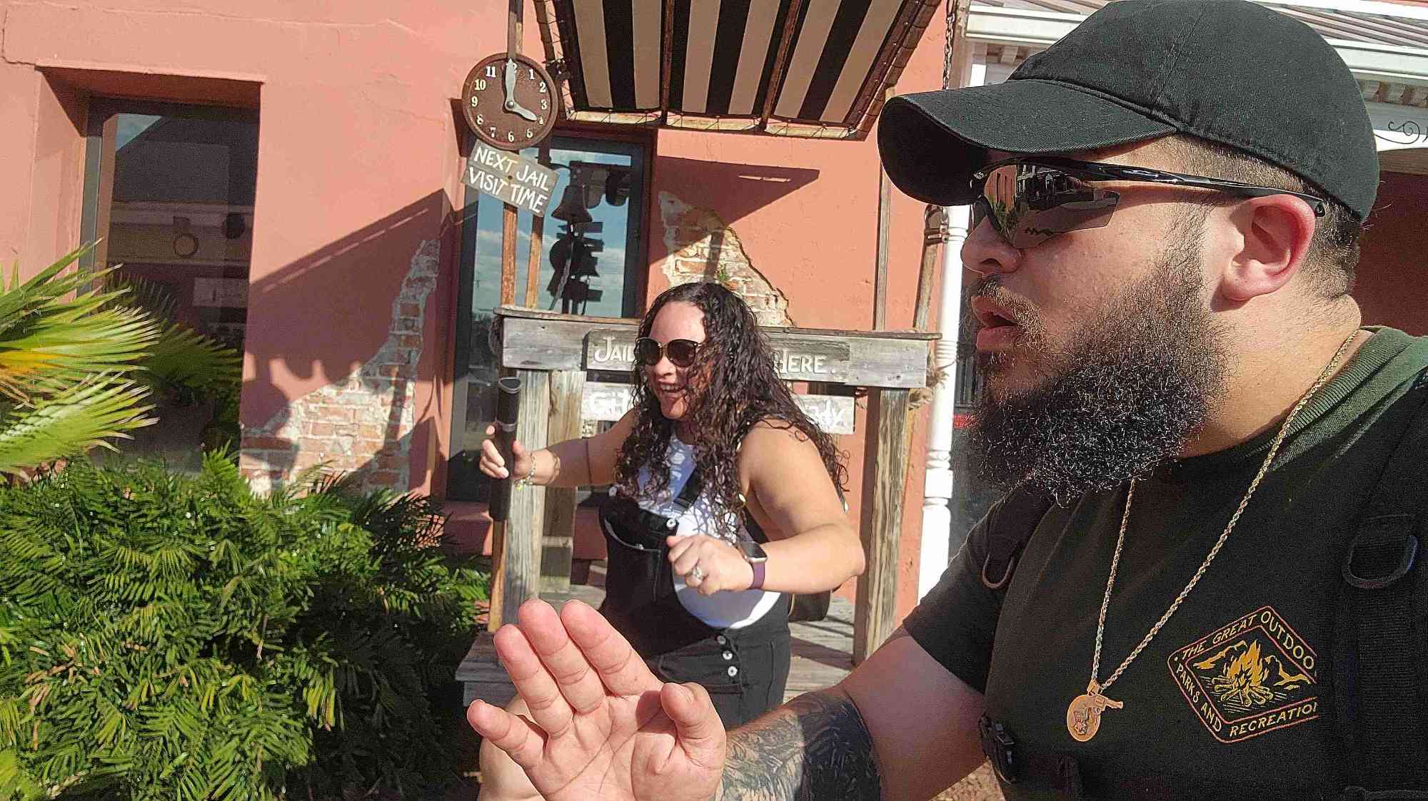 Saint Augustine Ghost Tour scavenger hunt photos