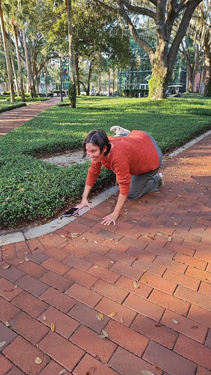 DeLand Ghost Tour scavenger hunt photos
