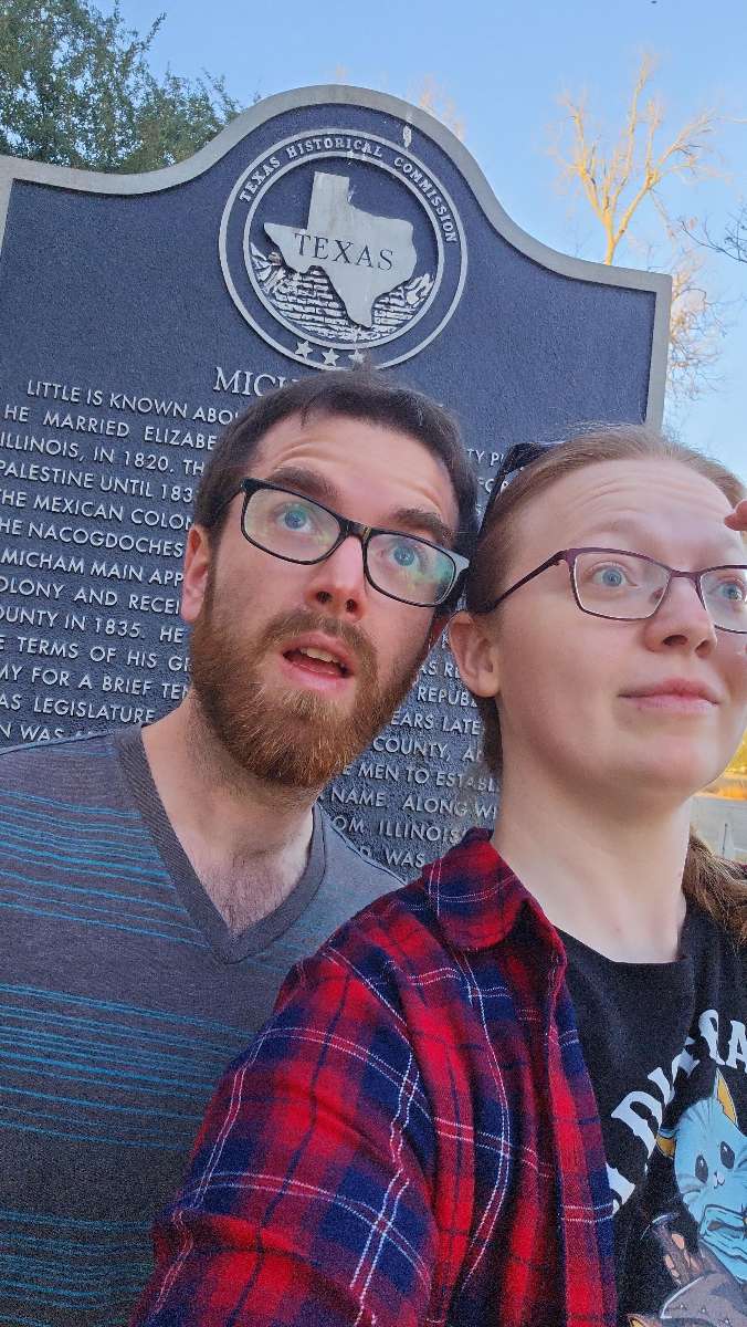 Valokuvia Palestine Texas Scavenger Hunt -seikkailusta