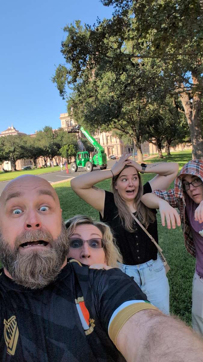 Austin Texas Ghost Tour scavenger hunt photos