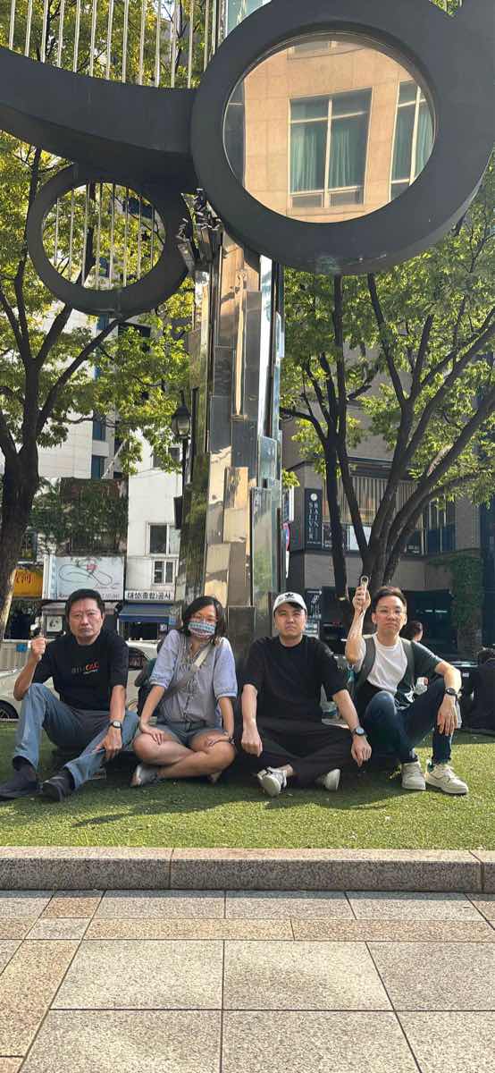 Fotky z lovu na ulici v centru Soulu