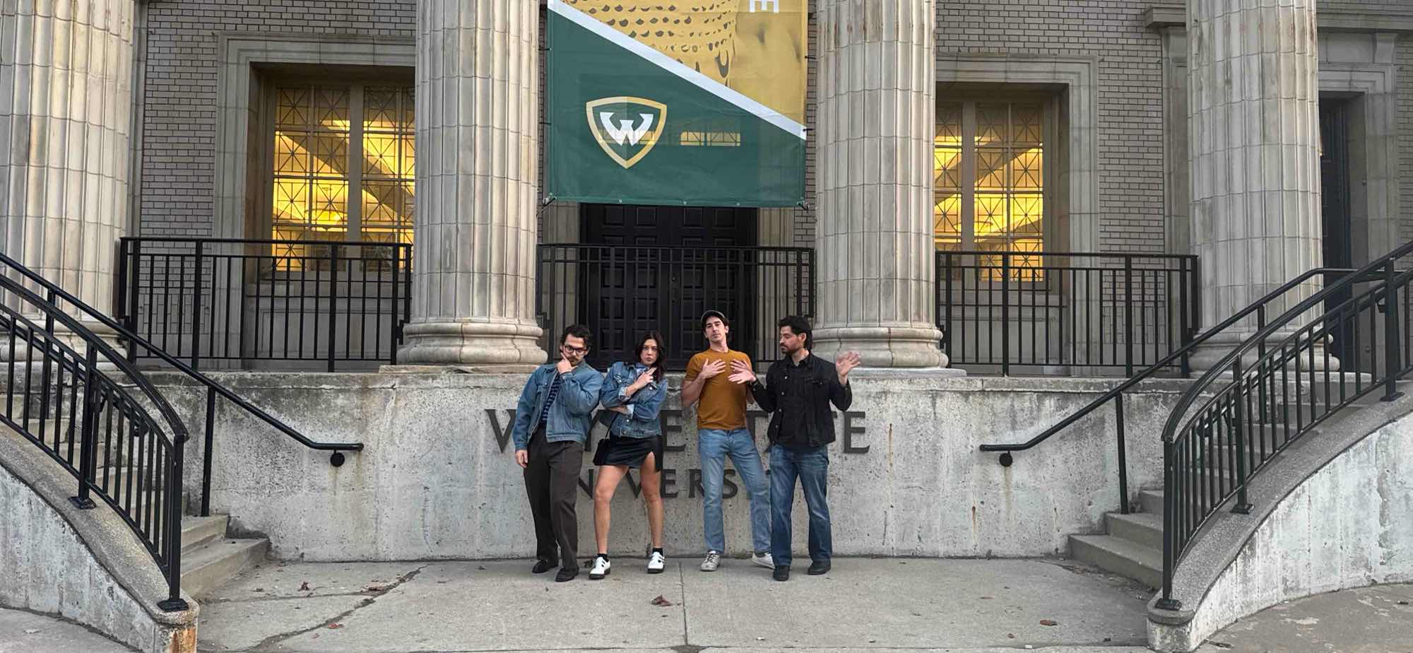 Detroit Ghost Tour scavenger hunt photos