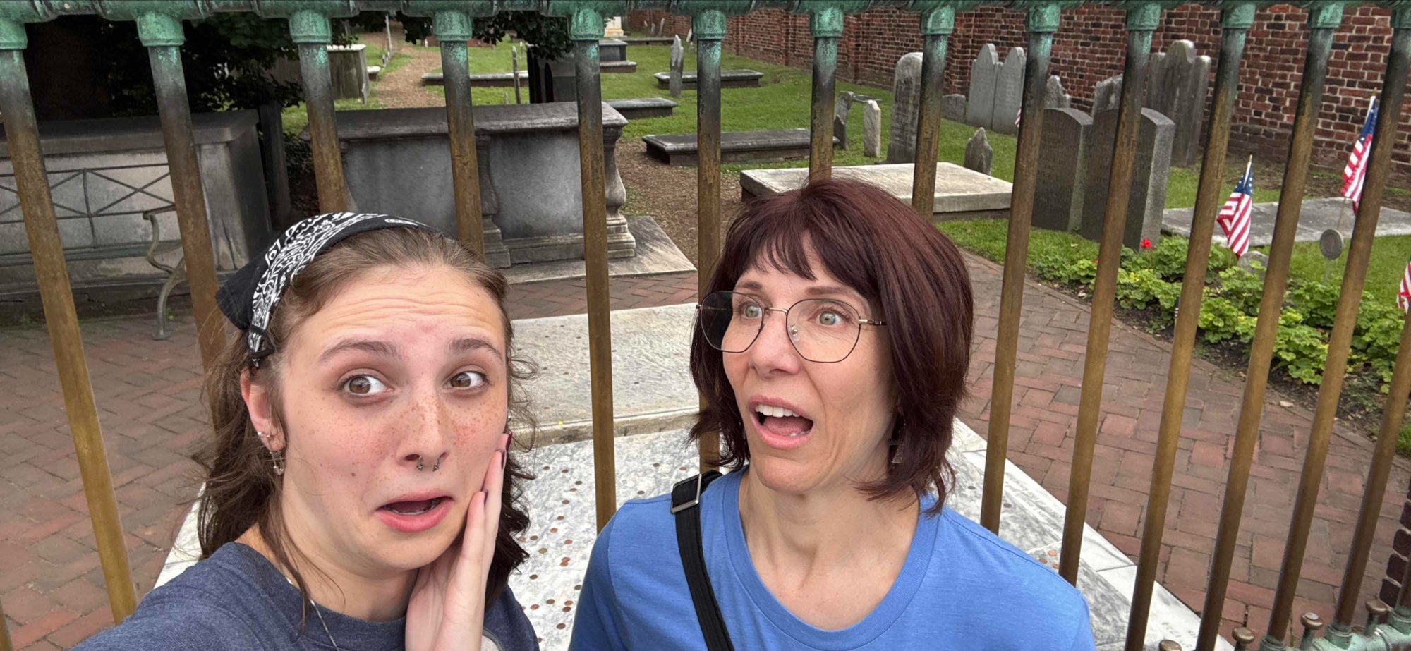 Philadelphia Ghost Tour scavenger hunt photos