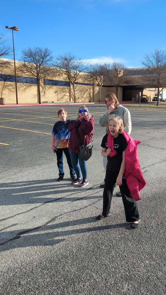 Fotos der Schnitzeljagd durch den Stockyards Historic District