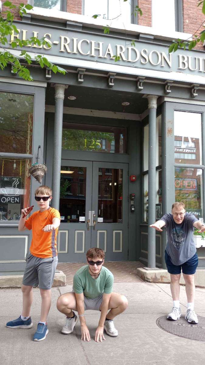 Fotografii ale vânătorii de comori a Universității din Vermont