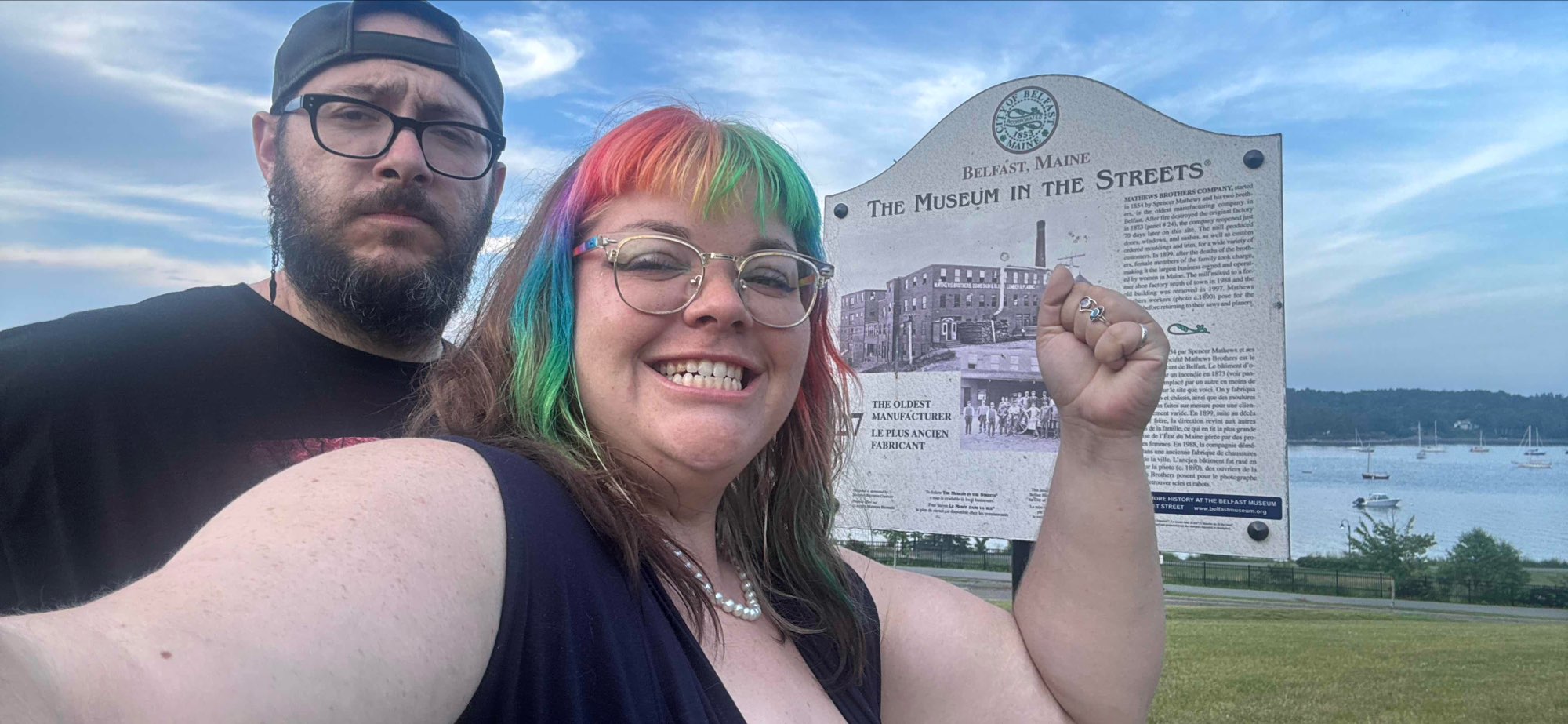 ベルファスト・メイン州 スカベンジャーハント 写真